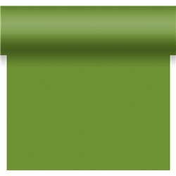 Duni 3 i 1 Bordløber Leaf green - 0,4 x 4,8 m