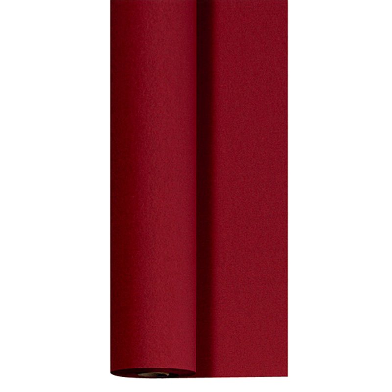 Rulledug Dunicel® 1,18x5m Bordeaux elegant, holdbar og perfekt til festlig borddækning Rulledug Dunicel® 1,18x5m Bordeaux elegant, holdbar og perfekt til festlig borddækning
