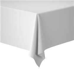 Hvid Dunisilk borddug 138 x 220 cm Hvid Dunisilk borddug 138 x 220 cm