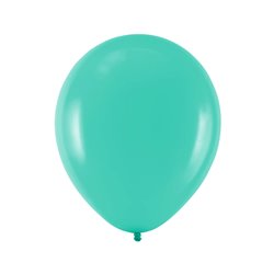 50 stk. Latexballoner turkis 27 cm - Perfekt til Bryllup & Fødselsdag Festpynt