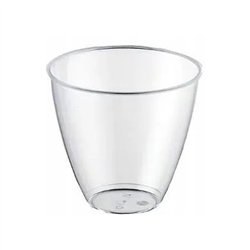 24 stk. Genbrugelige Tapa-tizers Bægre 75 ml Klar – Perfekt til stilfulde serveringer