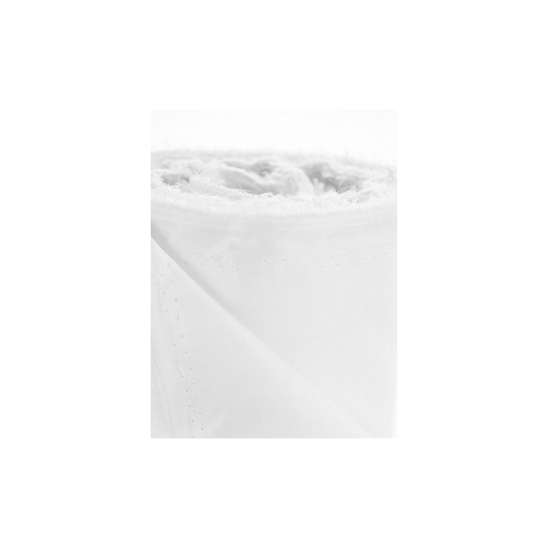 1 stk. Hvidt halvgennemsigtigt stof med semi-glossy finish, 1.5 x 100 meter