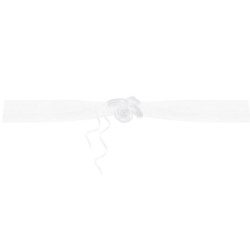 Bildekoration Hvide Roser 2 x 1,8 meter