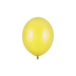 100 stk Perle citron gul balloner - str 10"