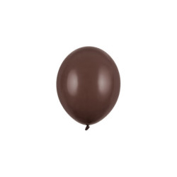 100 stk. Latexballoner kakao brun 5" – Luksus kvalitet til festdekoration & helium brug