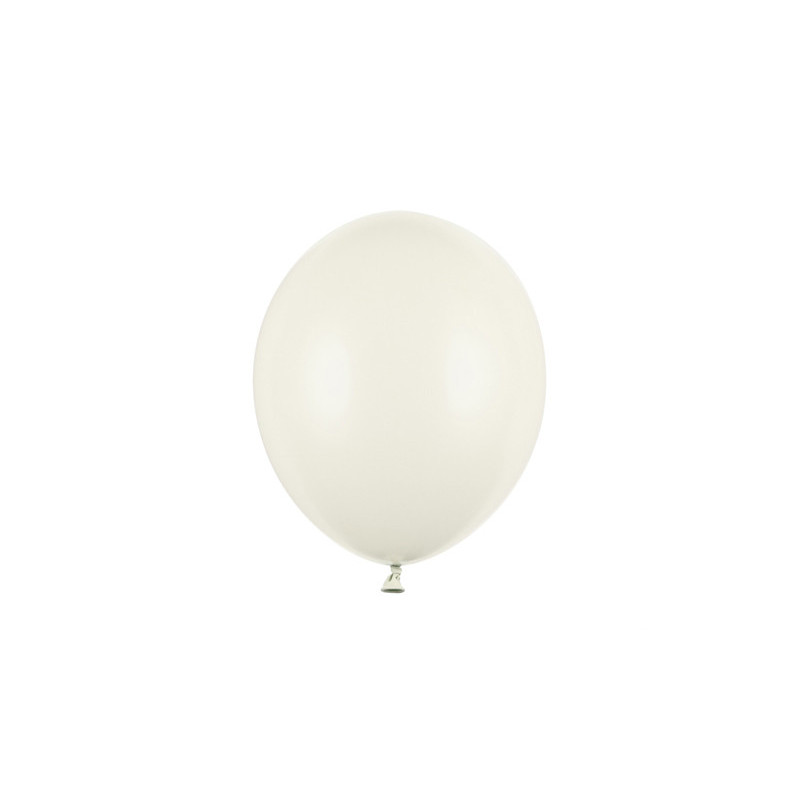 100 stk. Latexballoner creme 5" – Professionel kvalitet til dekoration & festpynt