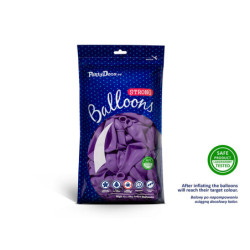 50 stk Standard lavendel balloner - str 12"