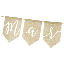 Just married banner 23x185cm