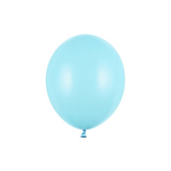 100 stk. Latexballoner himmelblå 12" - Perfekt til festdekorationer & heliumbrug