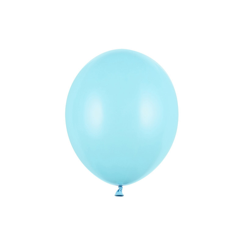 100 stk. Latexballoner himmelblå 12" - Perfekt til festdekorationer & heliumbrug