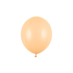 100 stk. Latexballoner pastel fersken 10" – Luksus kvalitet til festdekoration