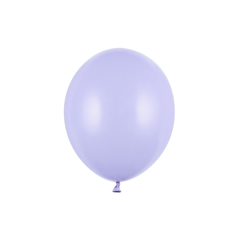 50 stk. Latexballoner lys lilla 12" - Luksus kvalitet til fest og dekoration