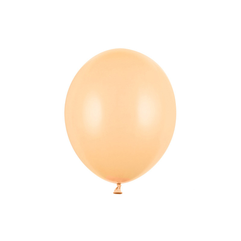 50 stk. Latexballoner pastel fersken 12" - Luksus kvalitet til festdekorationer