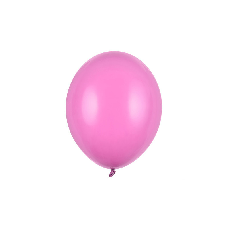 50 stk. Latexballoner fuchsia 10" - Luksus kvalitet til festdekoration og heliumbrug