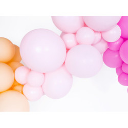 100 stk. Latex balloner lyserød 12" - Luksus kvalitet til fest og dekoration