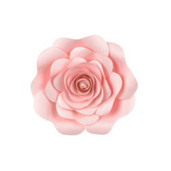5 stk. Pink papirblomst baggrund, blandede størrelser, let at hænge op
