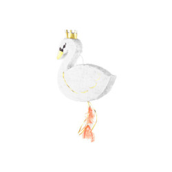 Hvid Svane Pinata – Elegant og eventyrlig festpynt
