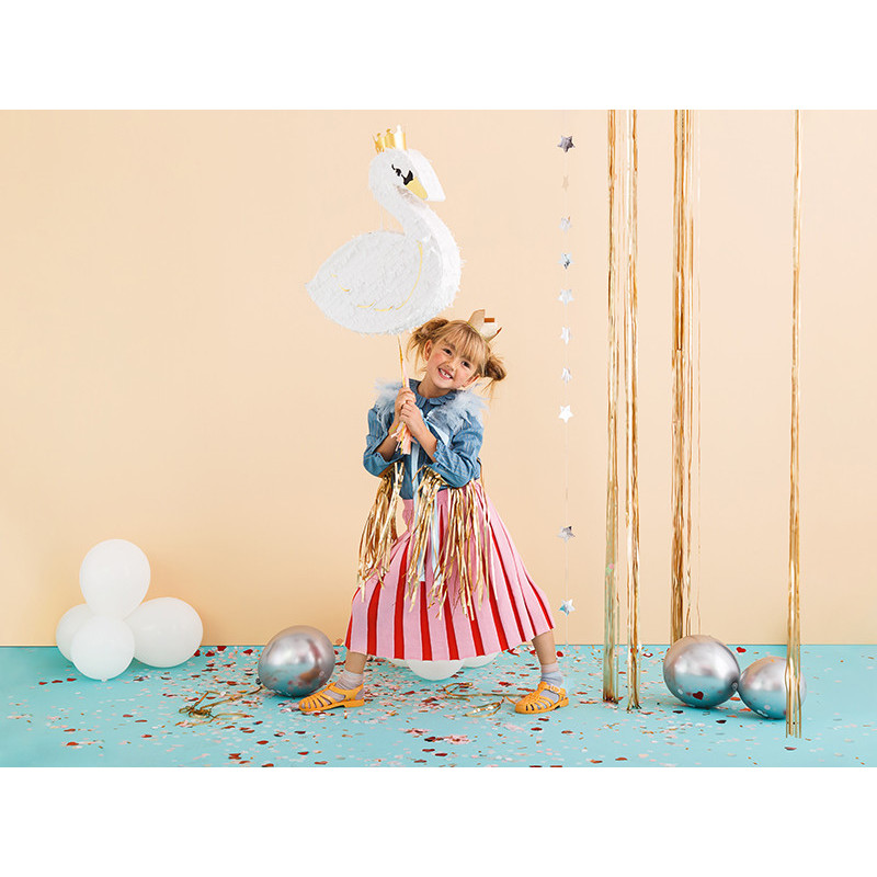 Hvid Svane Pinata – Elegant og eventyrlig festpynt