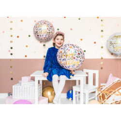 Happy Birthday 18" - pink folieballon