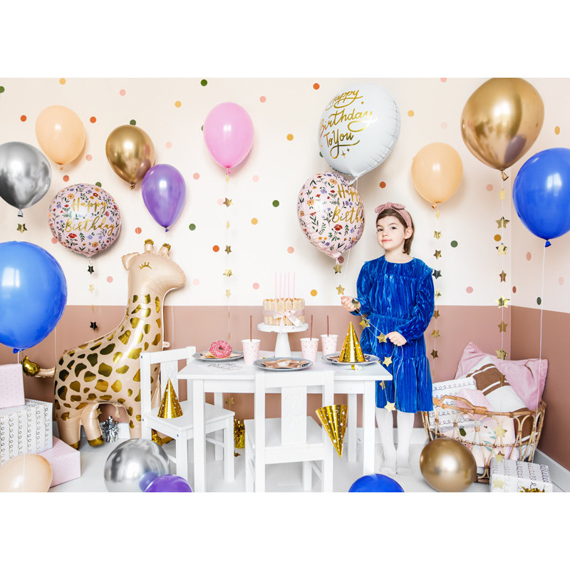 Happy Birthday 18" - pink folieballon