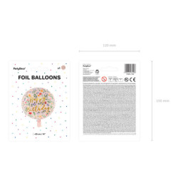 Happy Birthday 18" - pink folieballon