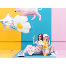 1 stk. Leopard folieballon 40,5" - automatisk lukkesystem, genanvendelig med helium eller luft