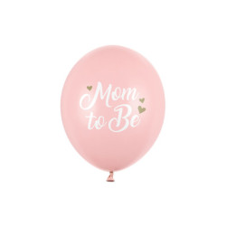 50 stk. Mor-til-Være balloner, pastelrosa, 30 cm, perfekt til babyshower