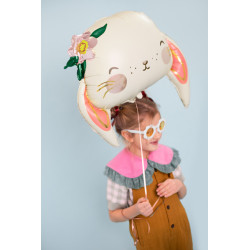 Daisy solbriller hvid med gule linser – UV-beskyttelse, 13 cm rammebredde, letvægt design