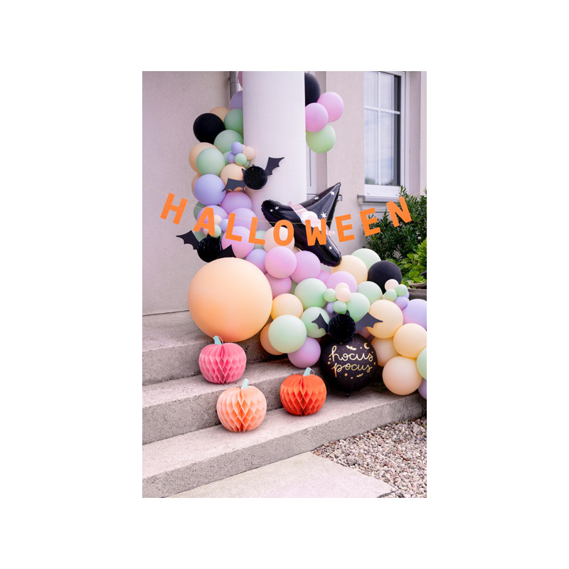 1 stk. Hocus Pocus 18" folieballon til helium eller luft med automatisk lukkesystem fra PartyDeco