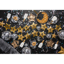 Napkins Champagne, mix, 7x19 cm (1 pkt / 20 pc.)