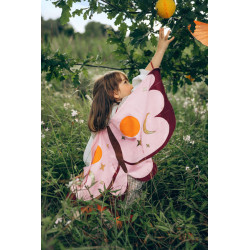 1 stk. Sommerfuglevinger til pigeudklædning, farvemix, 3-7 år, letvægts materiale