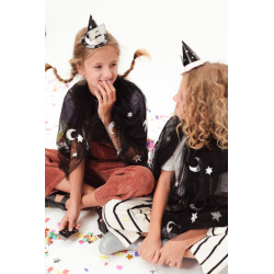 40 stk. Heksehat gætteleg til halloween med illustrerede kort