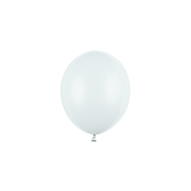 100 stk. Latexballoner lys misty blå 5" - Perfekt til festdekorationer & ballonkunst