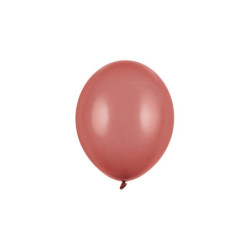 100 stk. Balloner pastel bordeaux 23 cm – Stærke og festlige til enhver lejlighed