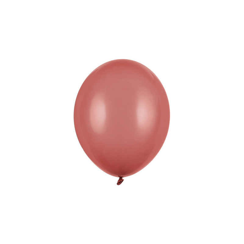 100 stk. Balloner pastel bordeaux 23 cm – Stærke og festlige til enhver lejlighed