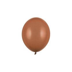 100 stk. Balloner pastel mocca 23 cm – Stærk latex til bryllup & festpynt