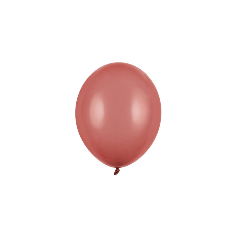 100 stk. Latexballoner pastel bordeaux 12 cm – Perfekt til festlige begivenheder