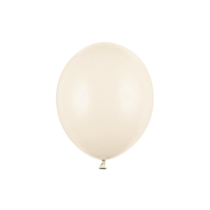 100 stk. Latex balloner pastel lys råhvid 30 cm – Perfekt til fest & dekoration