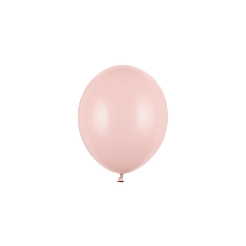 100 stk. Latex balloner støvet rose 12 cm – Perfekt til festlige begivenheder