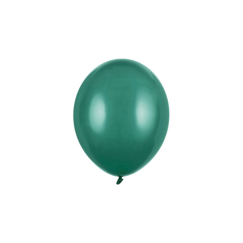 100 stk. Balloner pastel flaskegrøn latex 23 cm – Holdbare & Miljøvenlige Festfavoritter