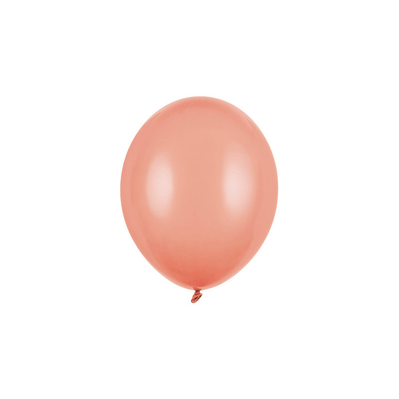 100 stk. Balloner pastel fersken 23 cm – Stærk latex til bryllup & festlig dekoration