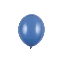 10 stk. Balloner pastel marineblå 27 cm - Miljøvenlig festdekoration i holdbar latex