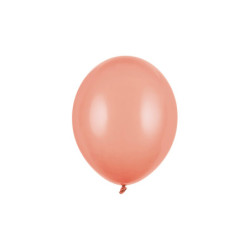 10 stk. Strong Balloons pastel fersken balloner 27 cm - Perfekt til bryllup & fest