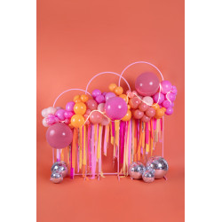 10 stk. Strong Balloons pastel fersken balloner 27 cm - Perfekt til bryllup & fest