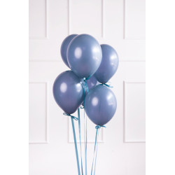 10 stk. Balloner pastel marineblå 30 cm – Holdbar & miljøvenlig festdekoration