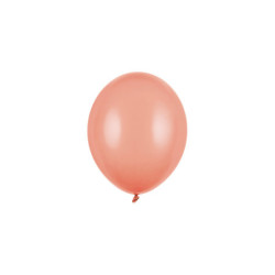100 stk. Balloner pastel fersken 12 cm – Holdbare & Miljøvenlige til Fest & Dekoration