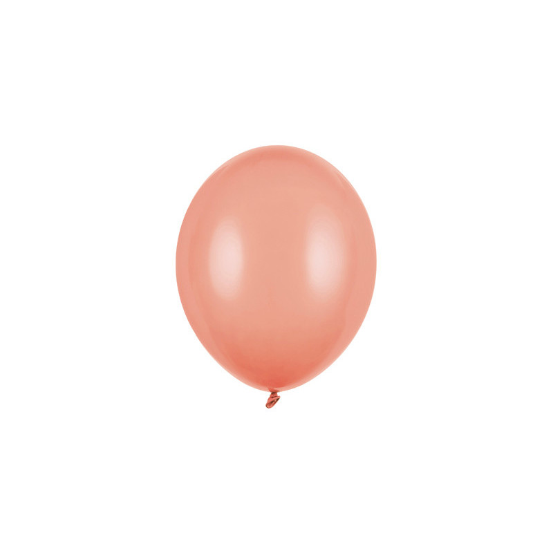100 stk. Balloner pastel fersken 12 cm – Holdbare & Miljøvenlige til Fest & Dekoration