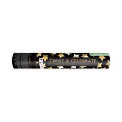 28 cm Konfettirør Guld Metallic – Stjernedrys til en Uforglemmelig Fest!