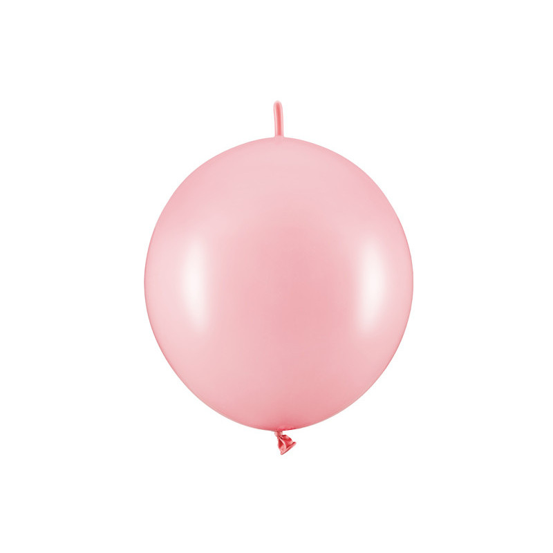 20 stk. Linking Balloner pastel baby pink 28 cm – Miljøvenlig Festdekoration i Latex