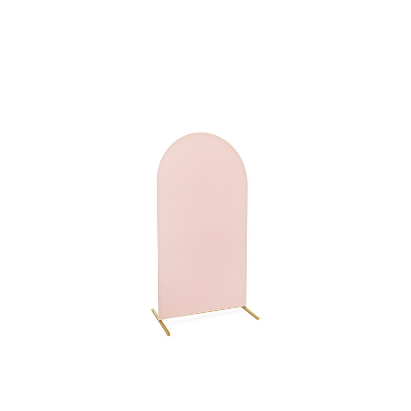 1 stk. Elastisk stofcover til bue i dusty pink, 150 cm x 80 cm, ideel til flere anvendelser, 200g tykkelse